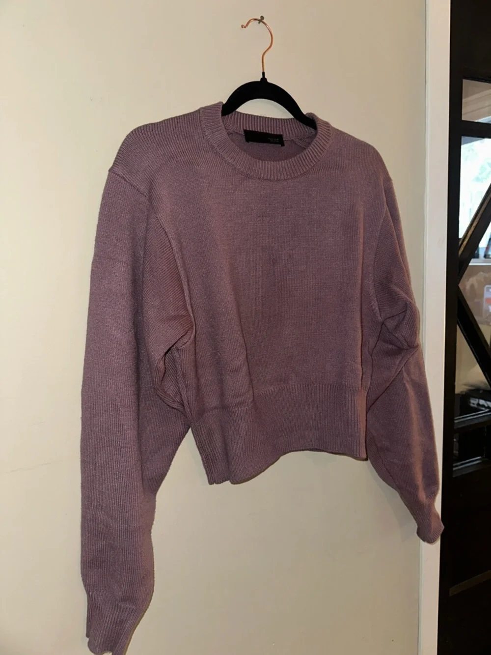 Zara Mauve Crewneck Sweater - Picture 3 of 5
